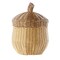 Kaplan Early Learning Company Acorn Washable Wicker Floor Basket